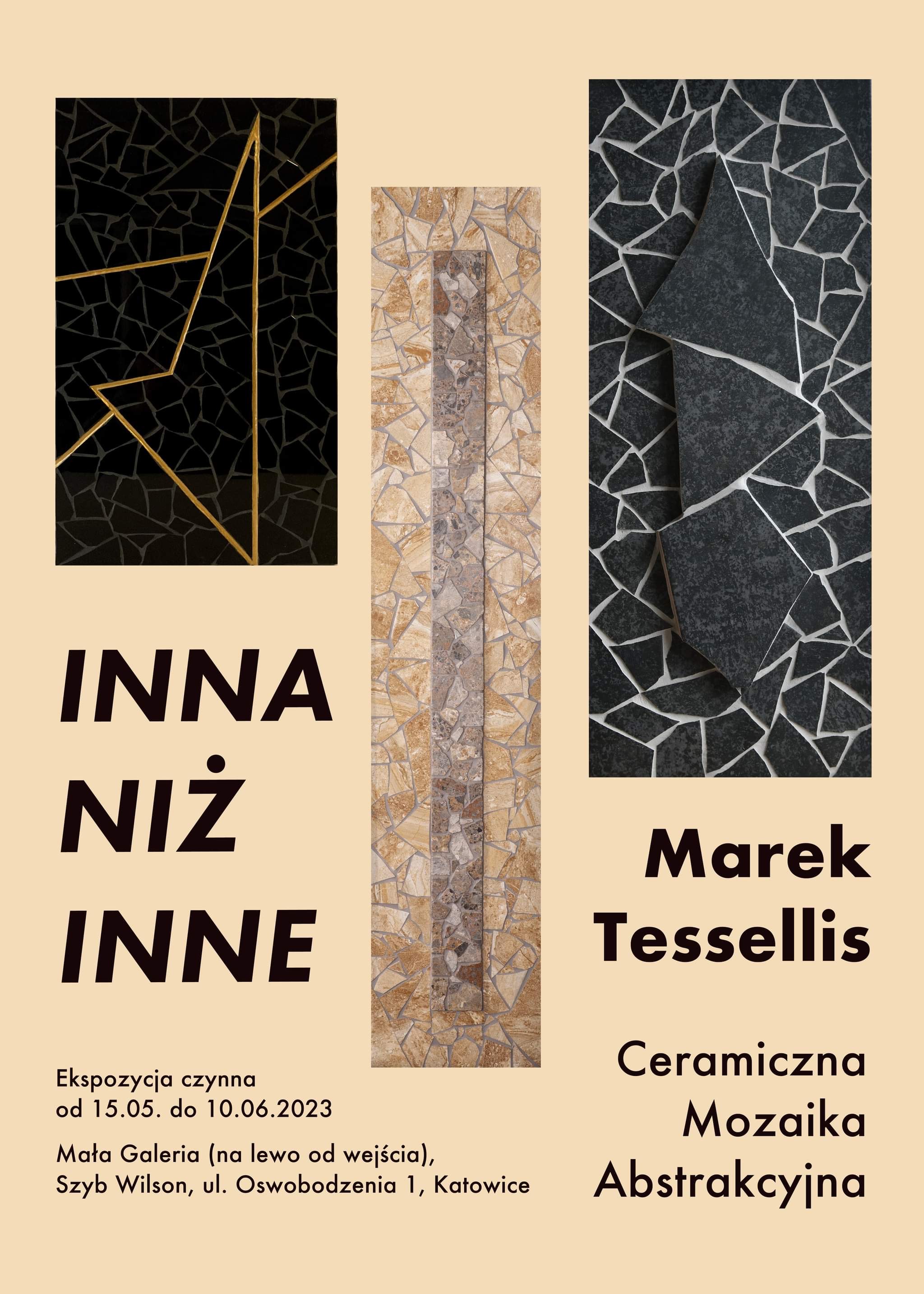 Inna niż inne - Ceramiczna Mozaika Abstrakcyjna